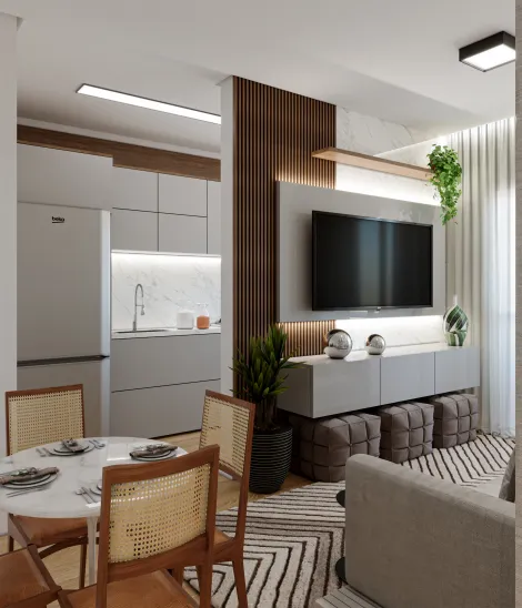 imagem 2 - Apartamento - Jacareí - 02 dormitórios - 43,85m² imagem 2 - Apartamento - Jacareí - 02 dormitórios - 43,85m²