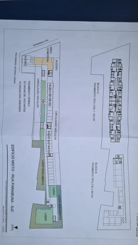 imagem 3 - Terreno - Jardim São Dimas - 3.300m² imagem 3 - Terreno - Jardim São Dimas - 3.300m²