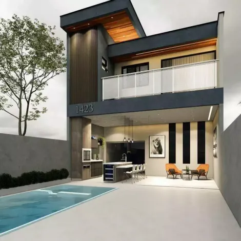 imagem 1 - Casa à venda com 3 suítes -R$ 850.000,00 - Setvile imagem 1 - Casa à venda com 3 suítes -R$ 850.000,00 - Setvile